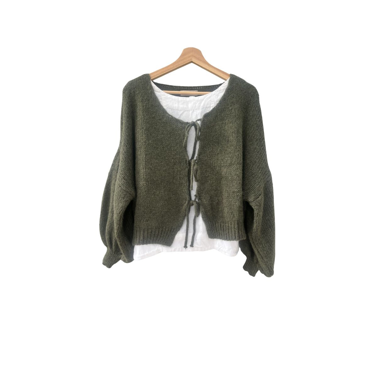 Tie Front Cardigan