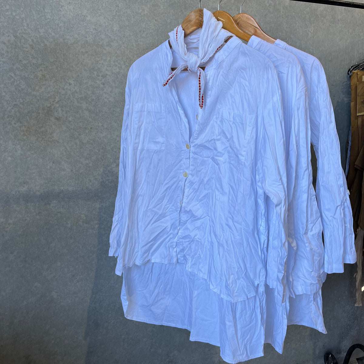 Oversized Cotton Poplin Shirt