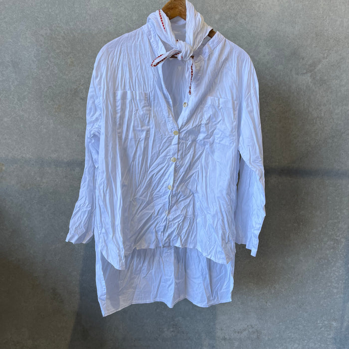 Oversized Cotton Poplin Shirt