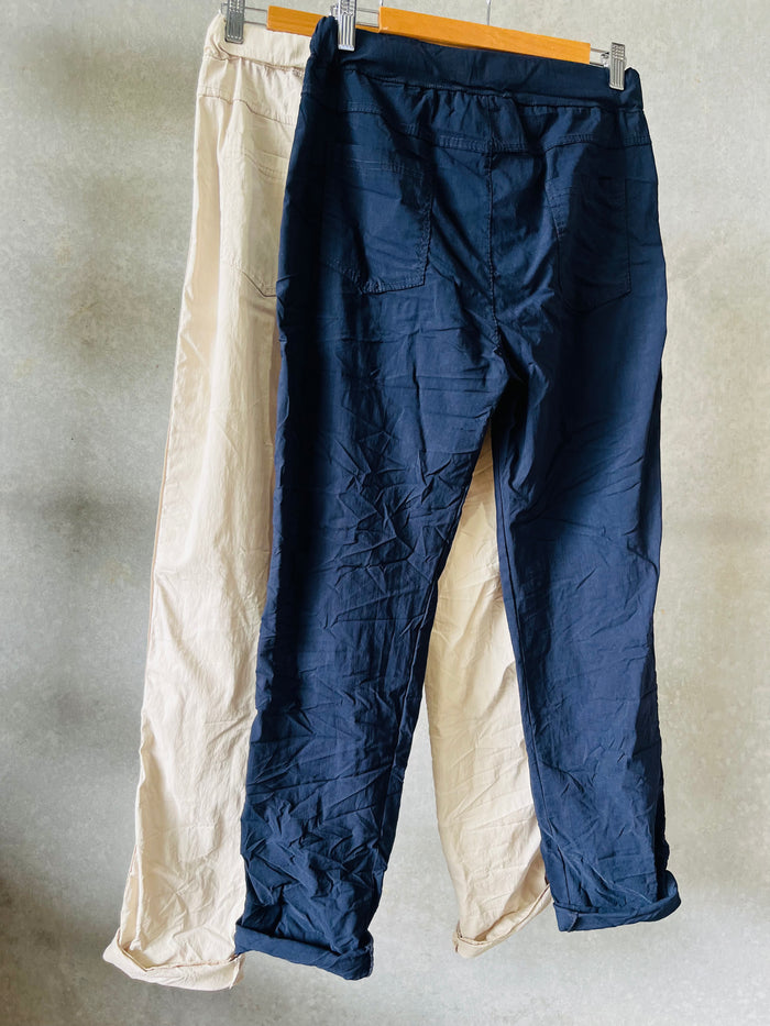 Italian travel pants