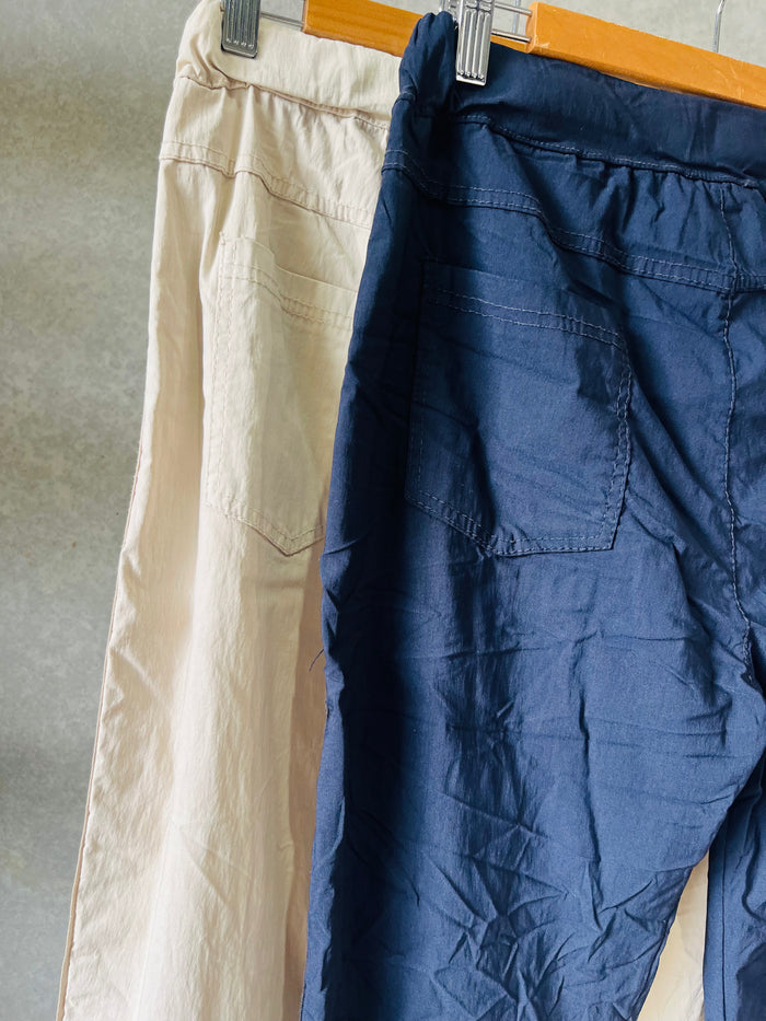 Italian travel pants