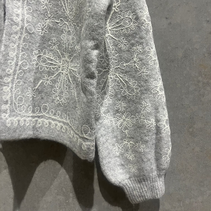 Embroidered Cardigan