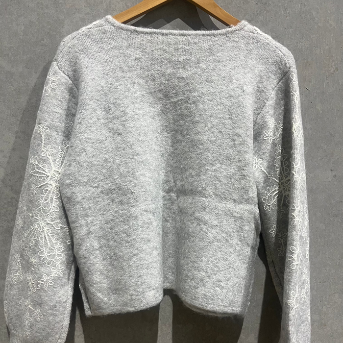 Embroidered Cardigan
