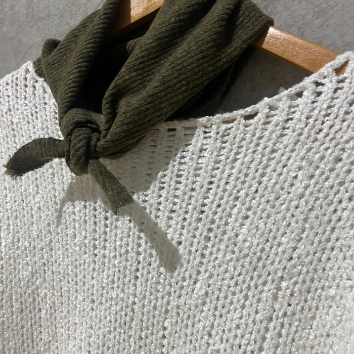 Bandana wool scarf