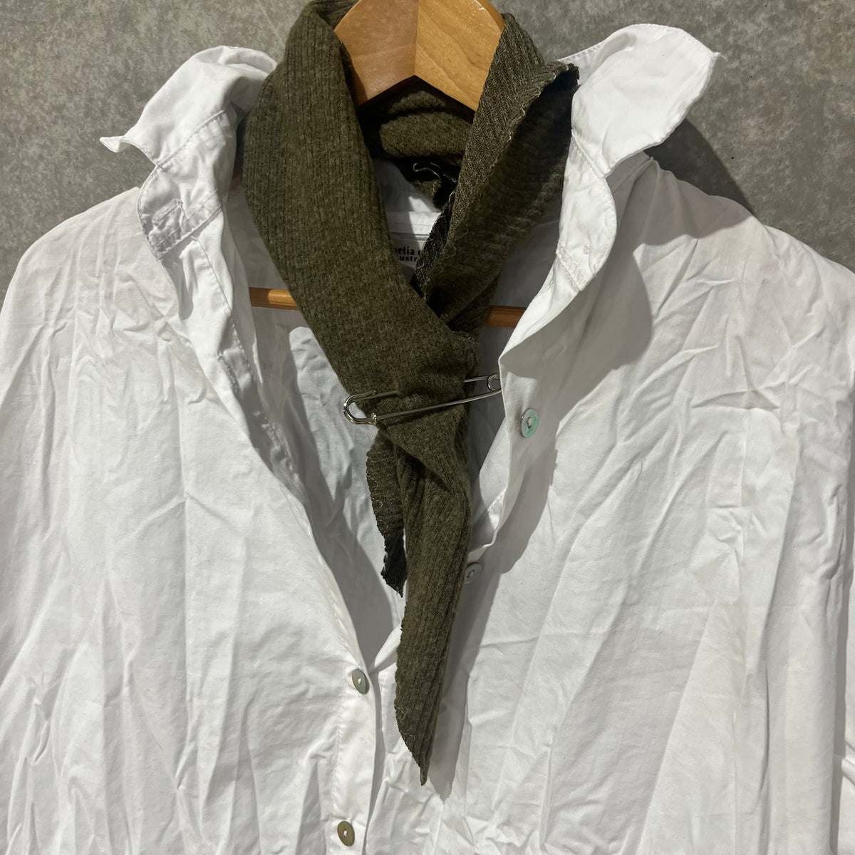 Bandana wool scarf