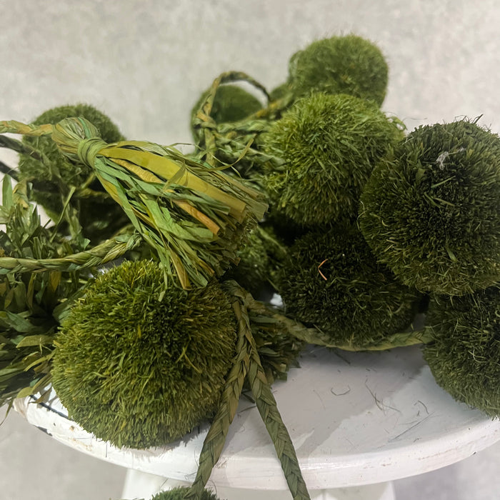 Rattan Pom Poms
