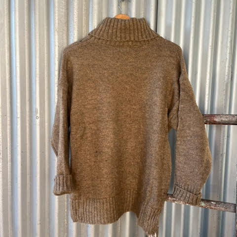 Polo Neck Knitted Jumper